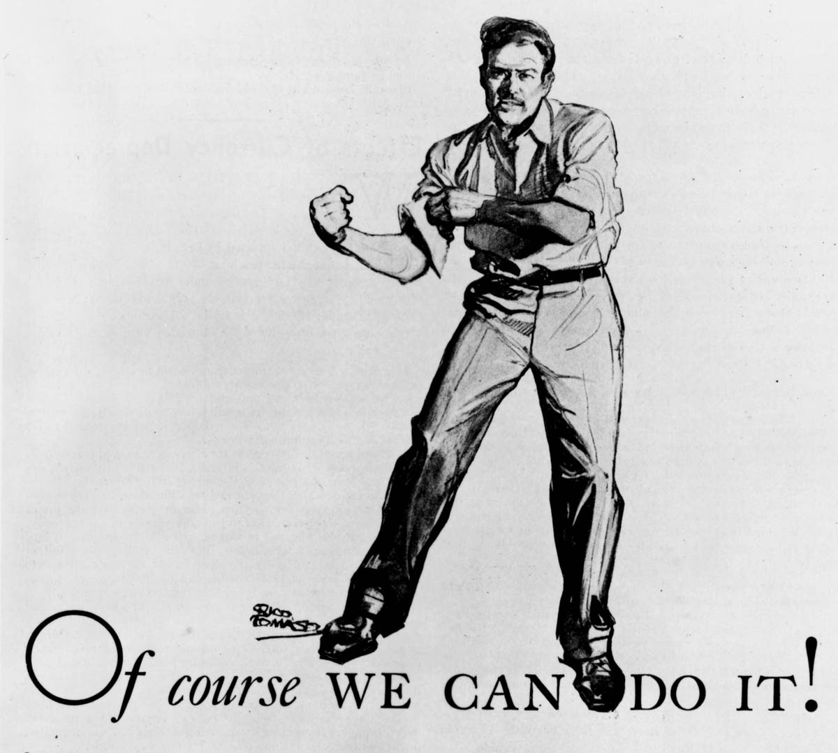 Rather than calling for the creation of federal relief programs, this 1931 advertisement placed by the President’s Organization on Unemployment Relief opted for local voluntary charity as a response to the Depression. Hoover firmly believed that relief was a local responsibility.