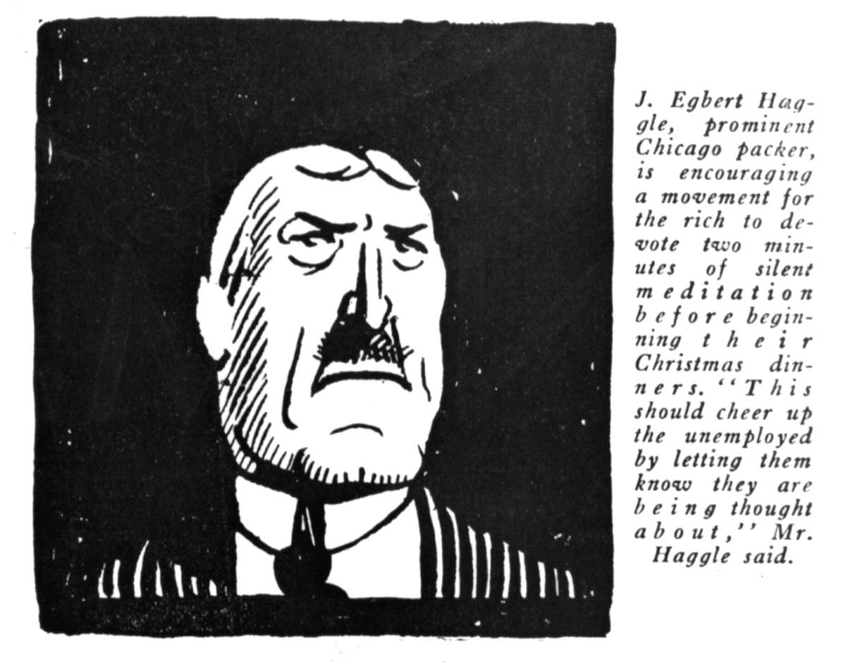 The December 1930 edition of the League for Industrial Democracy’s <em>The Unemployed</em> presented three business perspectives on the unemployment “problem.”