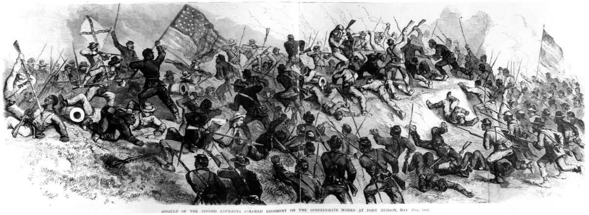 The bravery of Black soldiers was extolled in the pages of <em>Frank Leslie’s Illustrated Newspaper.</em>