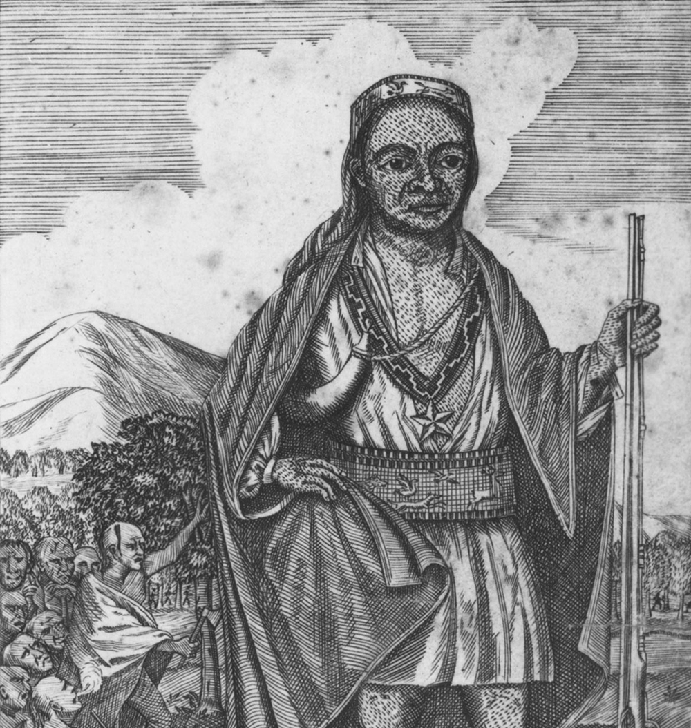 This fanciful 1772 engraving by the Boston silversmith Paul Revere was copied from a portrait of the&nbsp;Kanien'kehá:ka&nbsp;(Mohawk) chief Thayendanega (Joseph Brant). Despite its inaccuracy, Revere’s picture influenced print and stage portrayals of Metacom through the mid-nineteenth century.