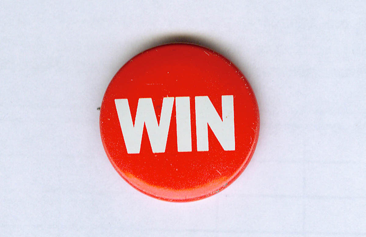 President Gerald Ford’s “Whip Inflation Now” campaign, which involved distributing tens of thousands of WIN buttons, was aimed at combating the problems of rising inflation and energy costs through voluntary efforts. When the program failed, the buttons quickly became the object of ridicule and a symbol of Ford’s ineffectual administration.