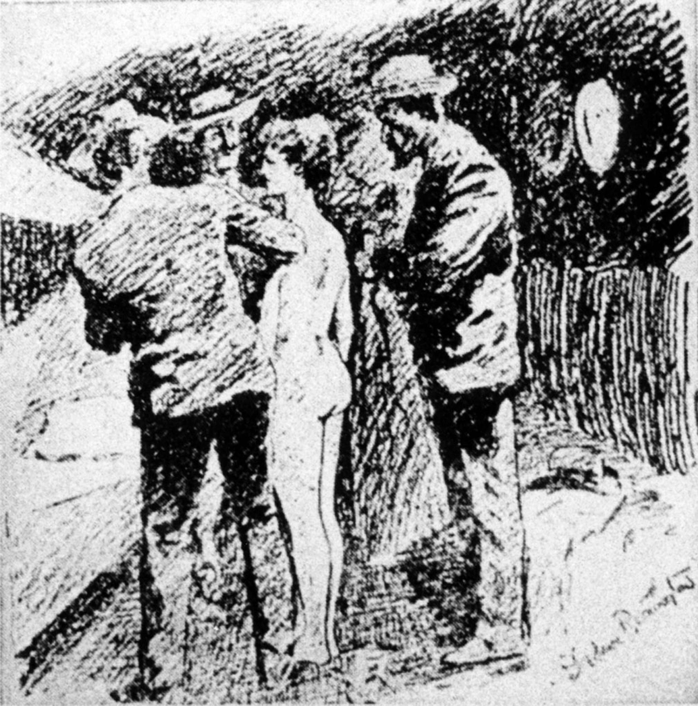 U.S. newspapers headlined stories about Spanish atrocities in Cuba and pressed for U.S. intervention. The papers often reported rumors as facts; the <em>New York Journal</em>, for example, distorted an incident involving a search of a Cuban woman by Spanish agents. The illustration showed what amounted to a sexual assault, but the event as pictured never occurred.